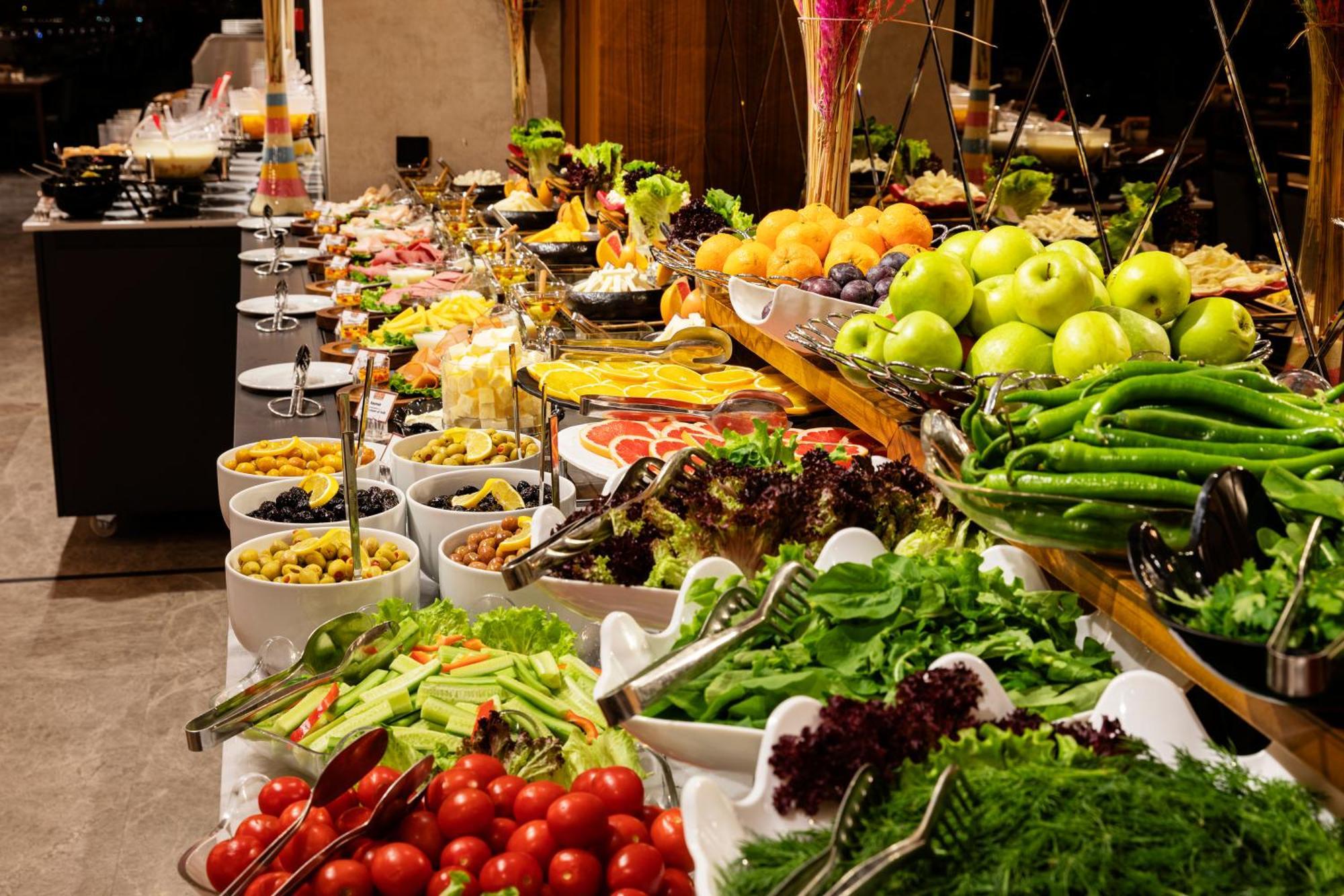 Demiray Hotel Old City Istanbulská provincie Exteriér fotografie A salad bar